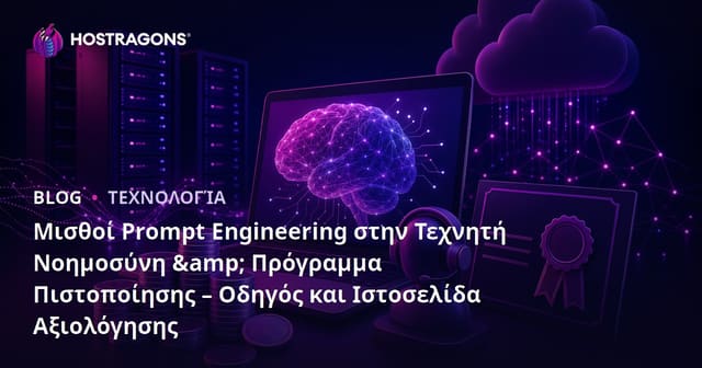 Μισθοί Prompt Engineering στην Τεχνητή Νοημοσύνη & Πρόγραμμα Πιστοποίησης – Οδηγός και Ιστοσελίδα Αξιολόγησης