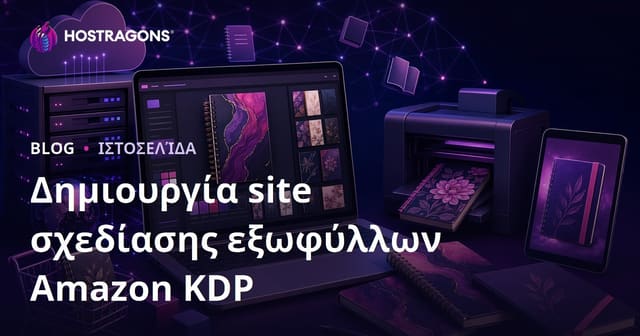 Πώς να Δημιουργήσετε Ιστοσελίδα Σχεδίασης Εξωφύλλων για Amazon KDP (Kindle Direct Publishing) – Κατάλληλη για Σημειωματάρια & Ημερολόγια