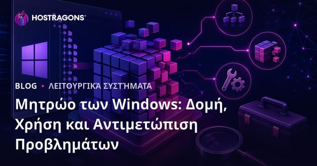 Windows Registry: Δομή, Χρήση και Αντιμετώπιση Προβλημάτων