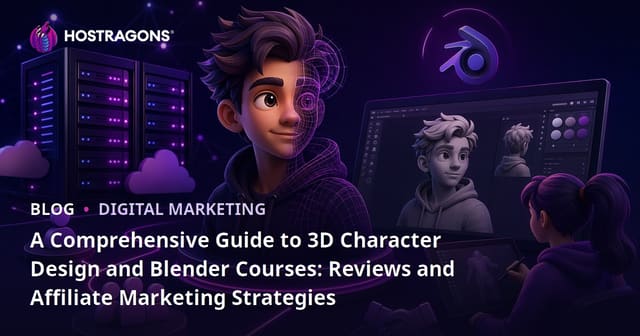 A Comprehensive Guide to 3D Character Design and Blender Courses: Reviews and Affiliate Marketing Strategies