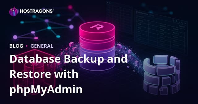 Database Backup and Restore with phpMyAdmin