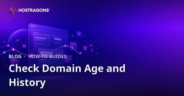 Domain Age and History Check: How to Find a Clean Domain Name