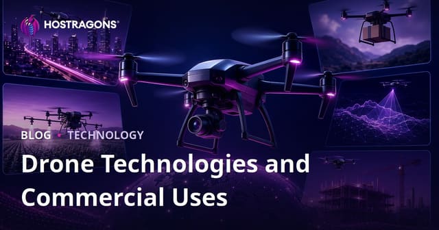 Drone Technologies and Commercial Uses