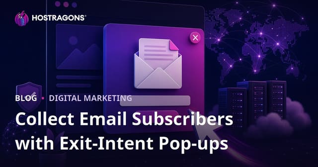 Email Subscription Strategies Using Exit-Intent Pop-ups