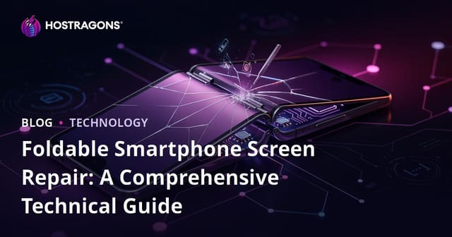 Foldable Smartphone Screen Repair: A Comprehensive Technical Guide