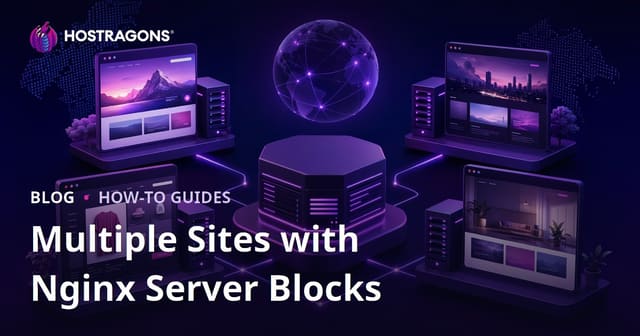 Hosting Multiple Websites with Nginx Server Blocks (Virtual Hosts)