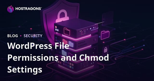 How Should WordPress File Permissions (Chmod) Be Set? Server Security Settings