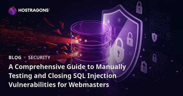 A Comprehensive Guide to Manually Testing and Closing SQL Injection Vulnerabilities for Webmasters
