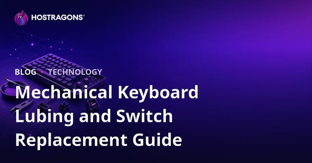 Mechanical Keyboard Lubing and Switch Replacement Guide