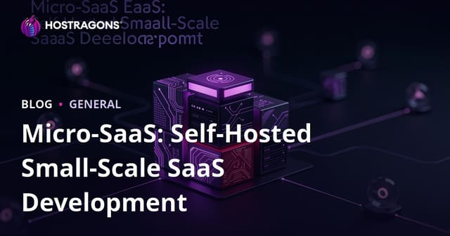 Micro-SaaS: Self-Hosted Small-Scale SaaS Development