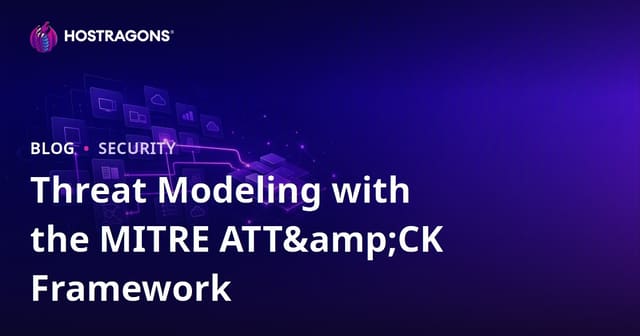 Threat Modeling with the MITRE ATT&CK Framework