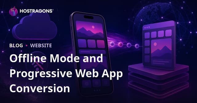 Offline Mode and Progressive Web App Conversion