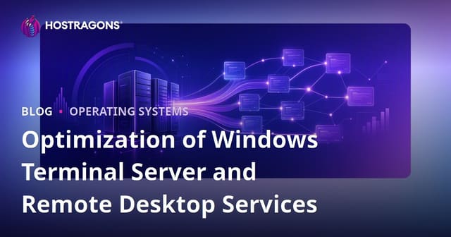 Optimization of Windows Terminal Server and Remote Desktop Services