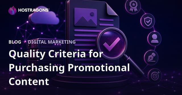 Quality Criteria to Check Before Buying Sponsored Posts for SEO