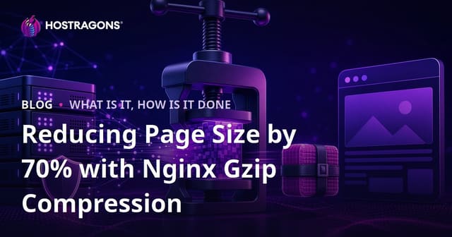 Reducing Page Size by 70% with Nginx Gzip Compression