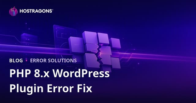 Resolving WordPress Plugin Compatibility Issues After PHP 8.x Update