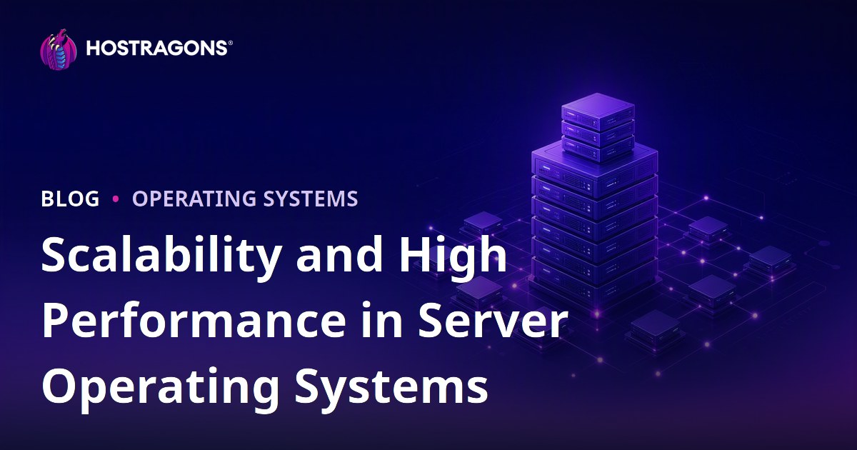 Scalability and High Performance in Server Operating Systems