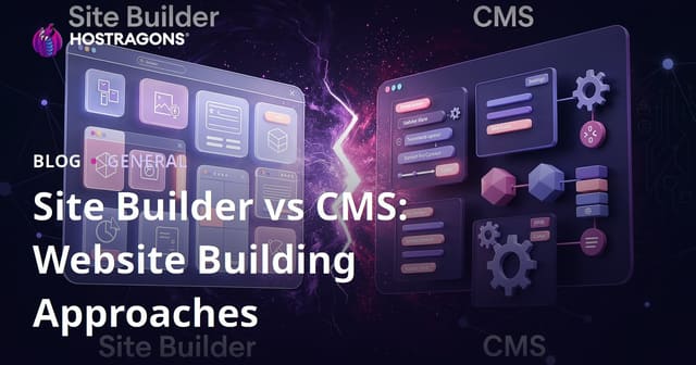 Site Builder vs CMS: Approaches to Building a Website
