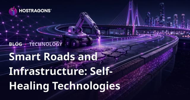 Smart Roads and Infrastructure: Self-Healing Technologies