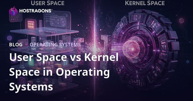 User Space vs Kernel Space in Operating Systems