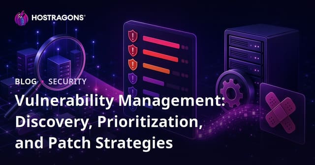 Vulnerability Management: Discovery, Prioritization, and Patch Strategies