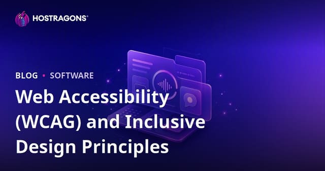 Web Accessibility (WCAG) and Inclusive Design Principles