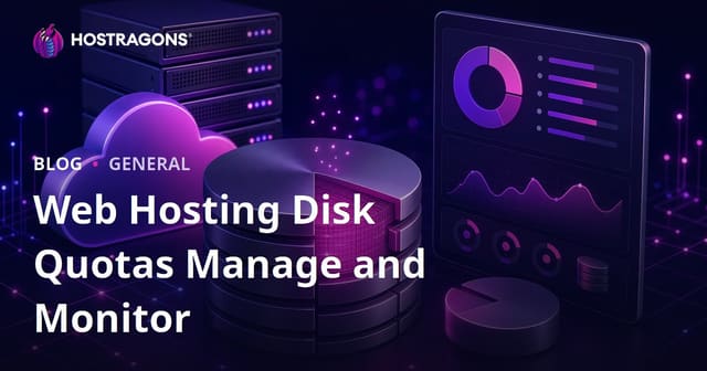 Web Hosting Disk Quotas Manage and Monitor