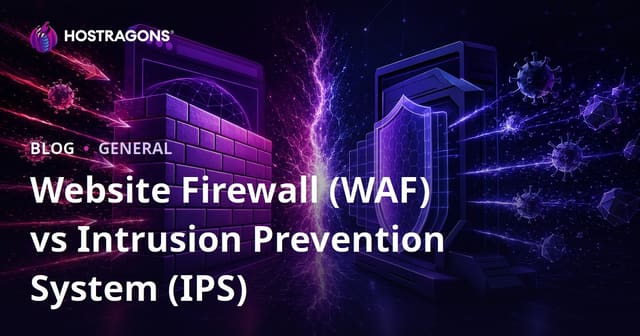 What is the Comparison of Website Firewall (WAF) and Intrusion Prevention System (IPS)
