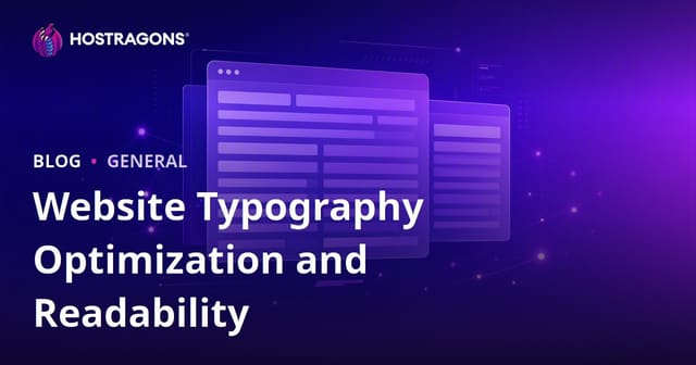 Website Typography Optimization and Readability