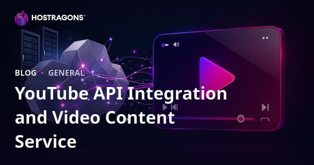 YouTube API Integration and Video Content Service