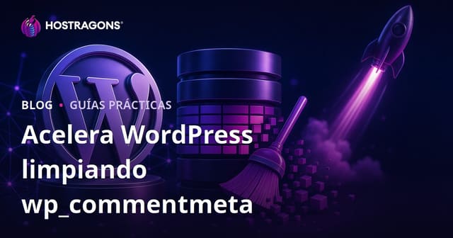 Cómo acelerar tu sitio limpiando la tabla wp_commentmeta en la base de datos de WordPress