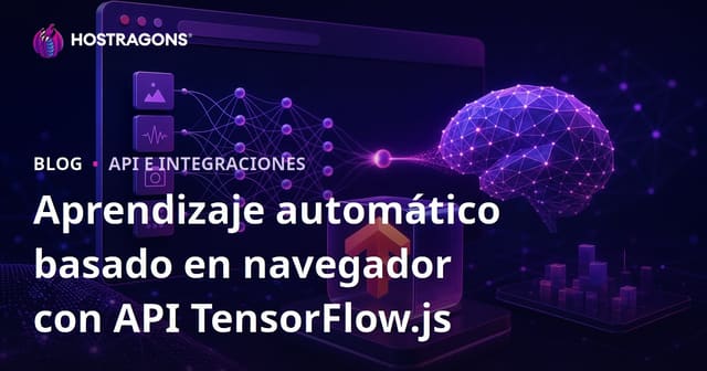 Aprendizaje automático basado en navegador con API TensorFlow.js