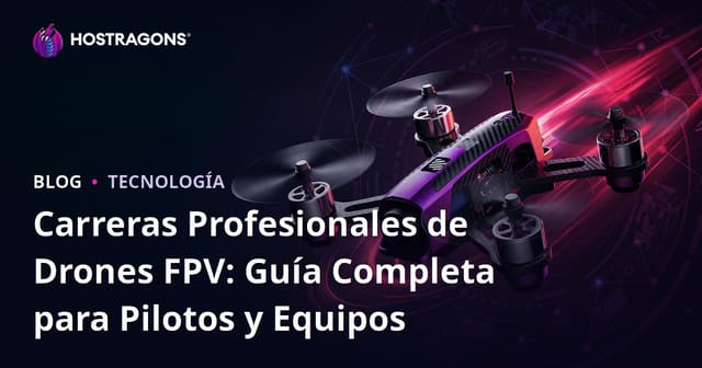 Carreras Profesionales de Drones FPV: Guía Completa para Pilotos y Equipos
