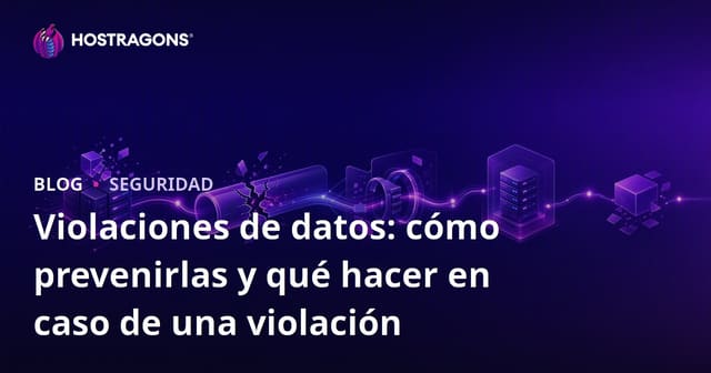 Violaciones de datos: cómo prevenirlas y qué hacer en caso de una violación