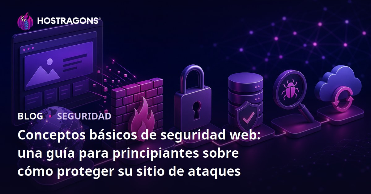 Conceptos básicos de seguridad web: una guía para principiantes sobre cómo proteger su sitio de ataques