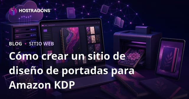 Cómo Crear un Sitio Web para Diseñar Portadas de Cuadernos y Agendas para Amazon KDP