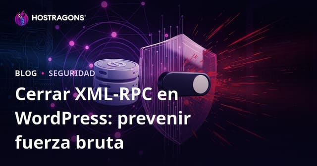 Cómo desactivar XML-RPC en WordPress para evitar ataques de fuerza bruta rápidamente