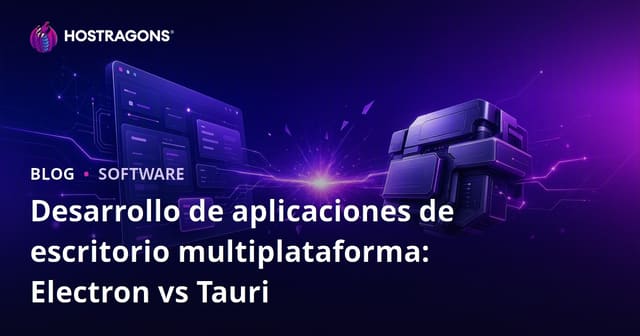 Desarrollo de aplicaciones de escritorio multiplataforma: Electron vs Tauri