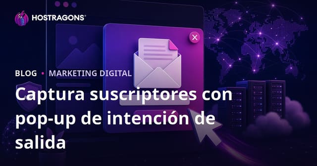 Estrategias para Captar Suscriptores con Pop-ups de Intención de Salida en tu Web