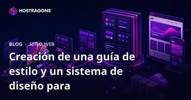 Guía de Estilo y Creación de Sistema de Diseño
