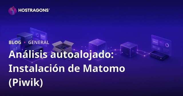 Análisis autoalojado: Instalación de Matomo (Piwik)