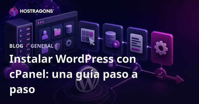 Instalar WordPress con cPanel: una guía paso a paso