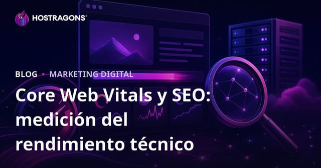 Core Web Vitals y SEO: medición del rendimiento técnico