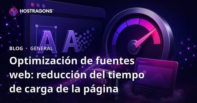 Optimización de Fuentes Web: Reducción del Tiempo de Carga de Página