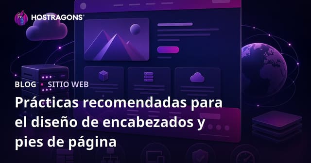 Mejores Prácticas para el Diseño de Encabezados y Pies de Página