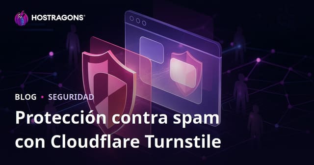 Protege tu sitio web contra comentarios spam y registros falsos con Cloudflare Turnstile