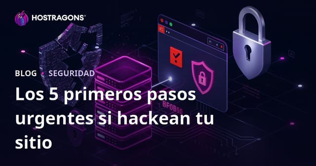 Primer paso de recuperación de emergencia 5 que debe hacerse cuando su sitio es hackeado