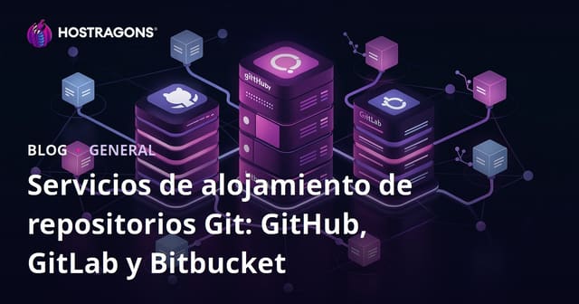 Servicios de alojamiento de repositorios Git: GitHub, GitLab y Bitbucket