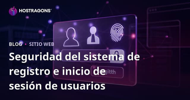Seguridad del sistema de registro e inicio de sesión de usuarios