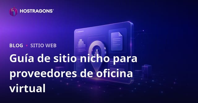 Sitio de nicho corporativo que solo revisa proveedores de oficinas virtuales y direcciones legales
